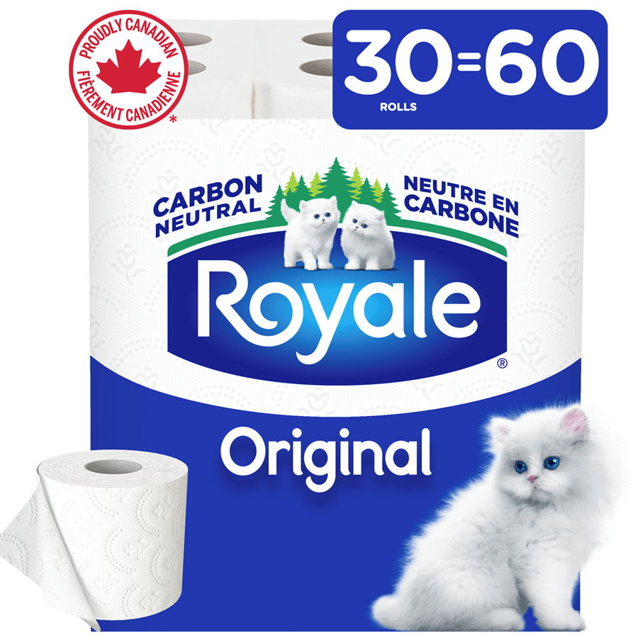 Royale Bathroom Tissue 30=60 Rolls
